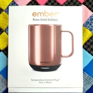 Ember temperature control mug 2 Rose gold edition